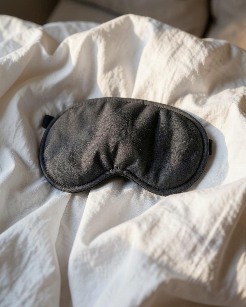 Nuit Weighted Silk Eye Mask